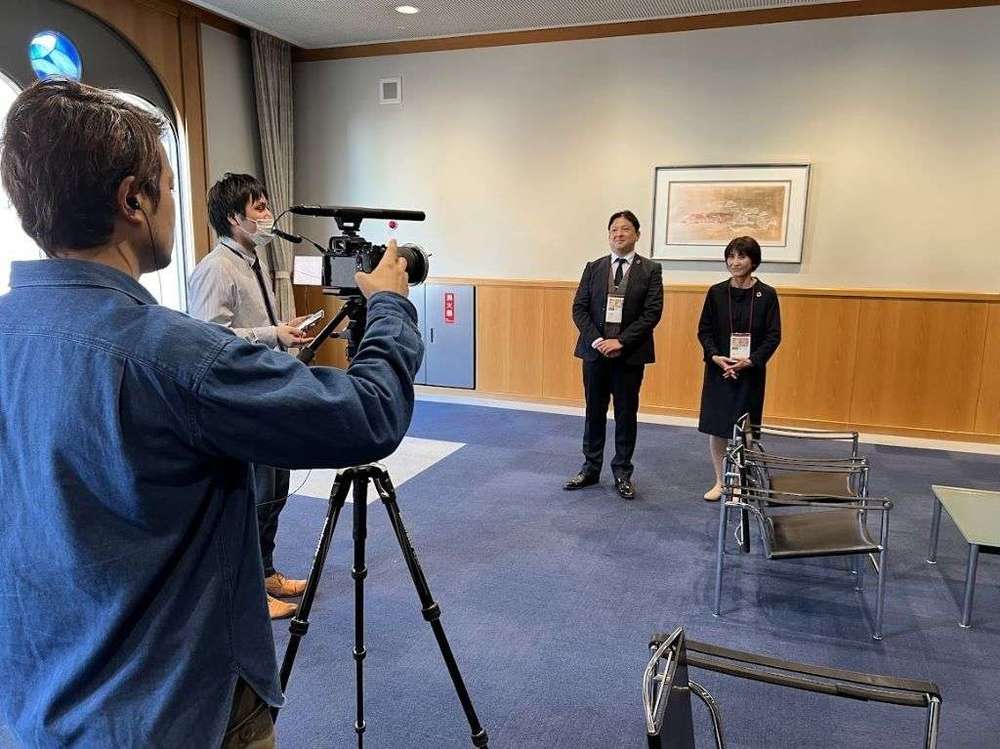 浜松市SDGsコンテスト 優秀賞受賞時のインタビュー